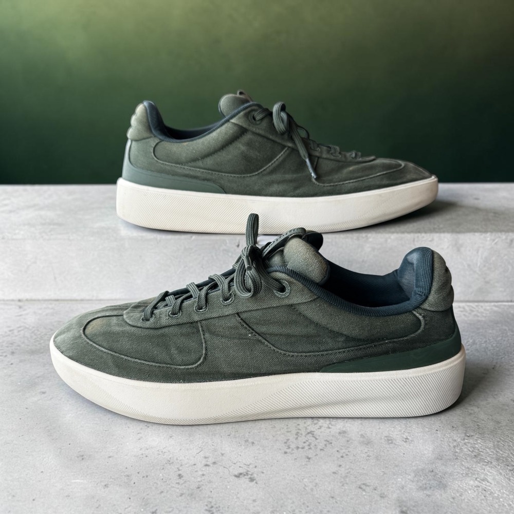 Lululemon Men's Cityverse Canvas Sneakers Green Size 11 LM9B31S